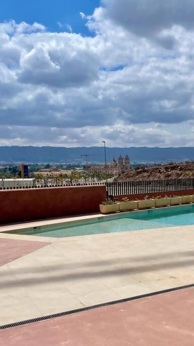 Apartamento Piscina Chic Con Gran Terraza Murcia Exterior foto